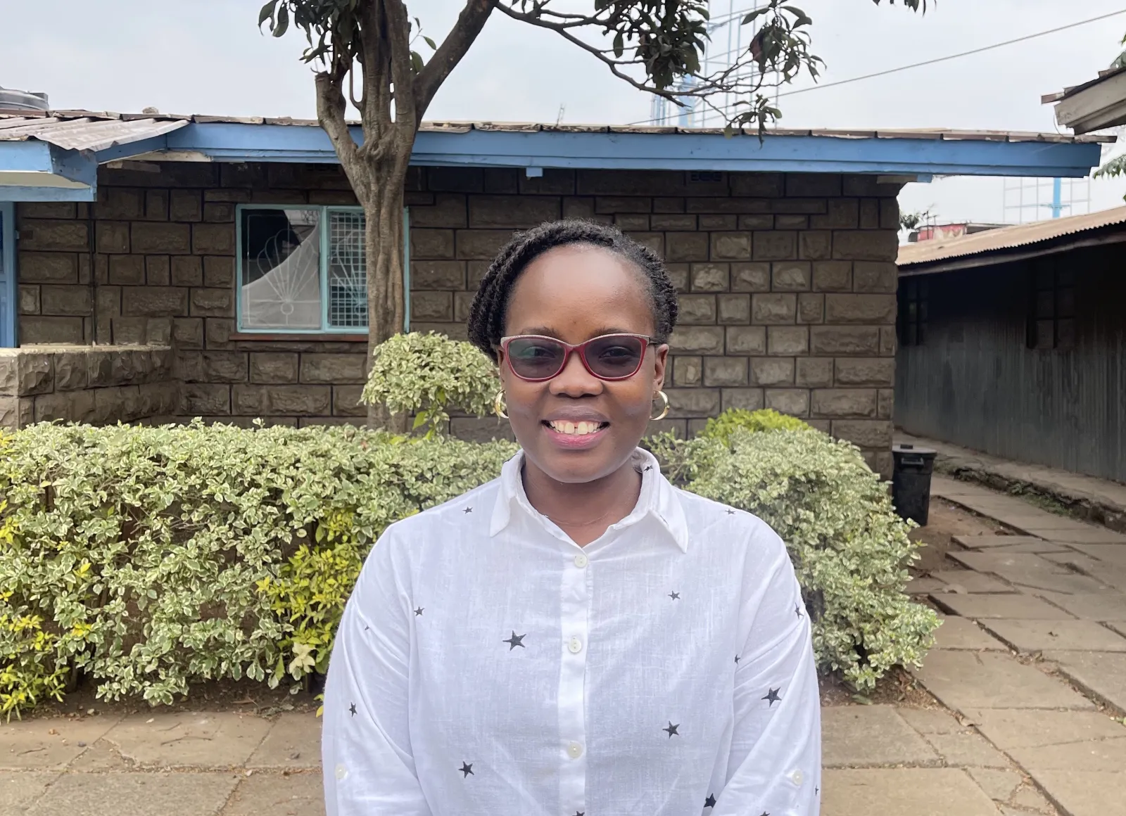 Cynthia, kood/Nairobi student