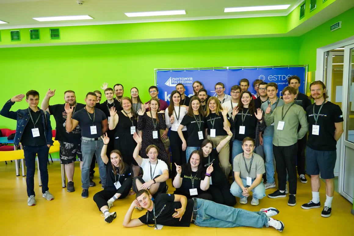 Sprinters at the Zhytomyr campus